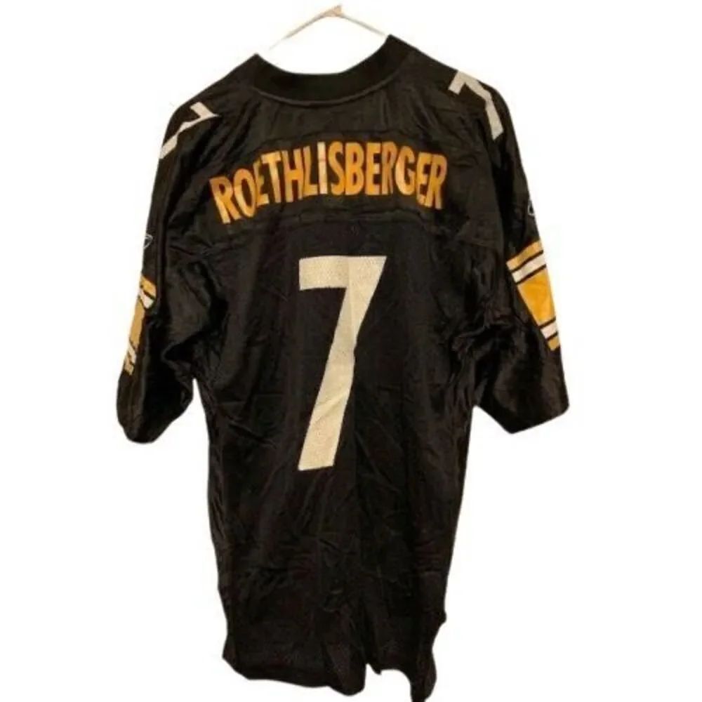 Pittsburgh Steelers Ben Roethlisberger Men’s Medium Reebok Jersey